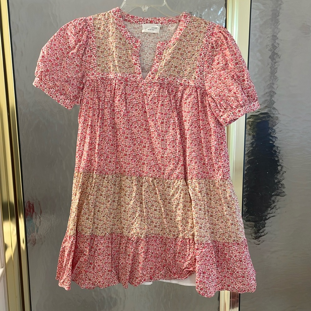Hyacinth House mini pink dress worn 1x